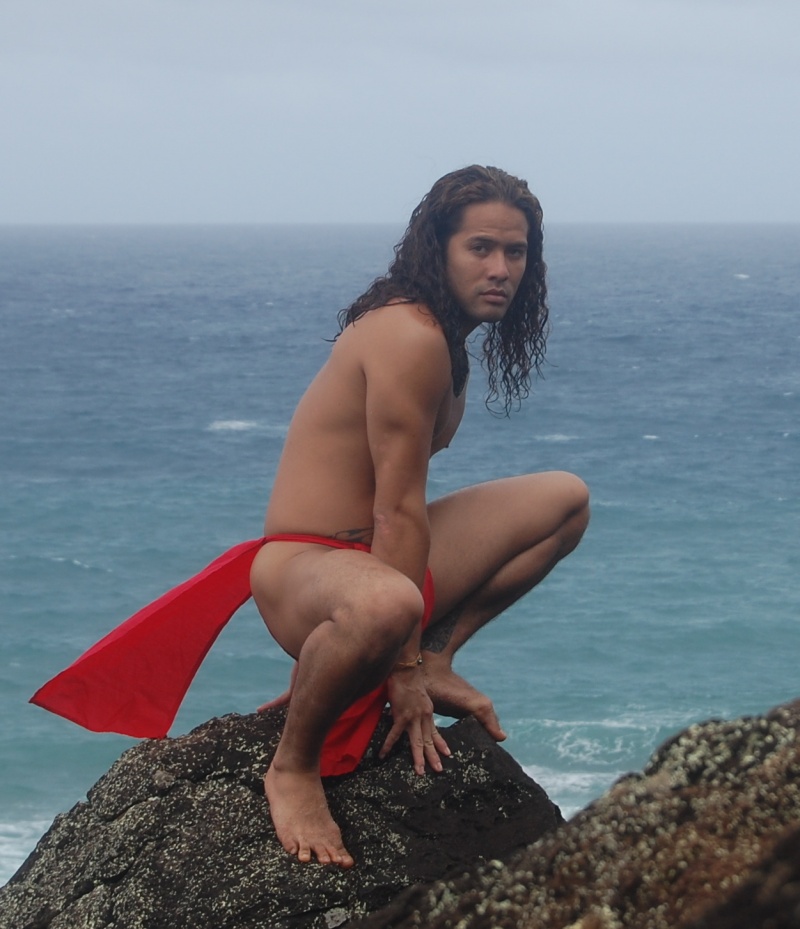 Male model photo shoot of Keoua in Kauai