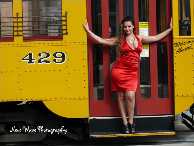 Female model photo shoot of Lindsay Day by New Wave Photography in Ybor City, FL