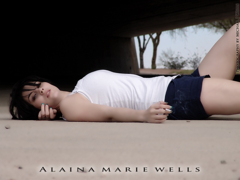 Male and Female model photo shoot of Michael J Wells and Alaina Wells in Glendale, AZ