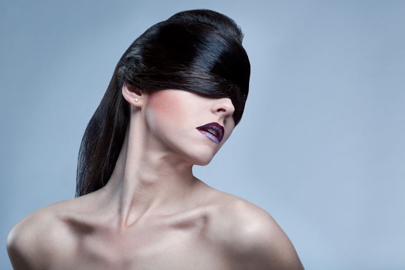 Female model photo shoot of KC Lynn by J winter, makeup by LJ Hill Makeup Artistry