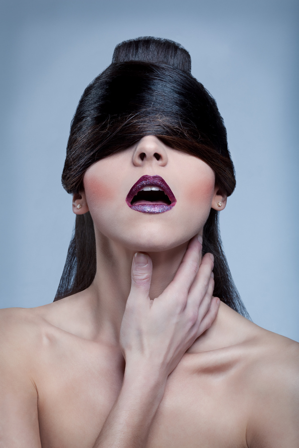Female model photo shoot of KC Lynn by J winter, makeup by LJ Hill Makeup Artistry