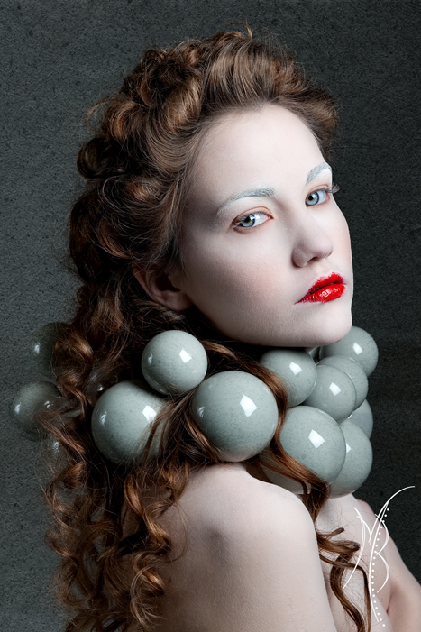Female model photo shoot of waterbones by MBernal in Cedar Park, hair styled by Jen Hoover, makeup by Maris Malone Calderon