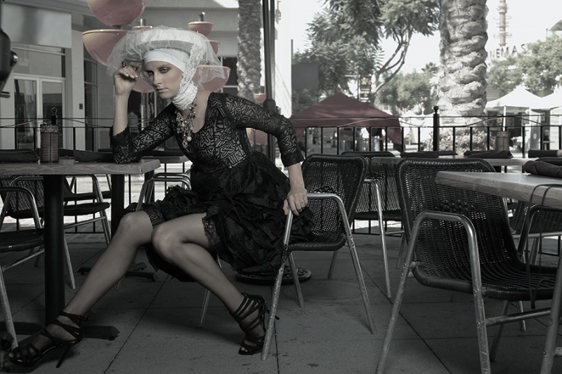 Female model photo shoot of Sheng Moua in Dress by Adolfo Sanchez