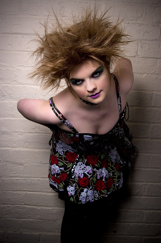 Female model photo shoot of -Miel- by Stuart Dreghorn in DP Studios