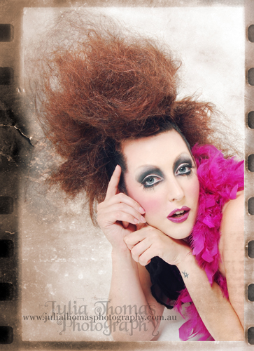 Female model photo shoot of JuliaThomas Photography and Gemma Vendetta, makeup by The Beauty Process