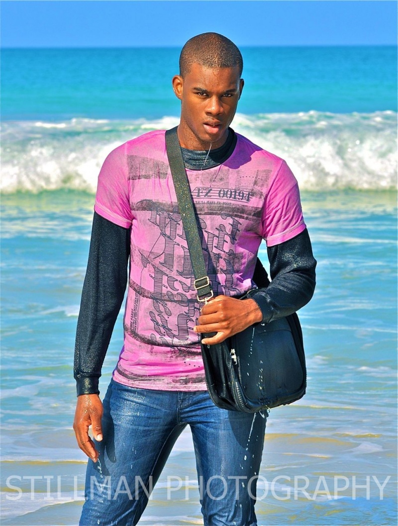 Male model photo shoot of Jordan Anthony Swain in Hapuna Beach- Kailua Kona, Hawaii, wardrobe styled by Styles by Swain