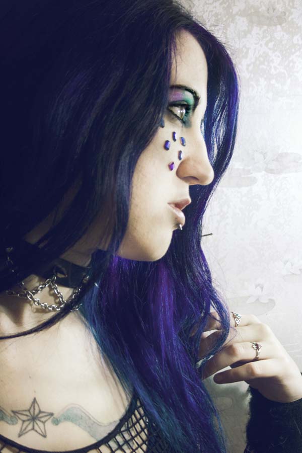 Female model photo shoot of Soulblackened Phoenix by Maura Housley, makeup by Thandi Dunn