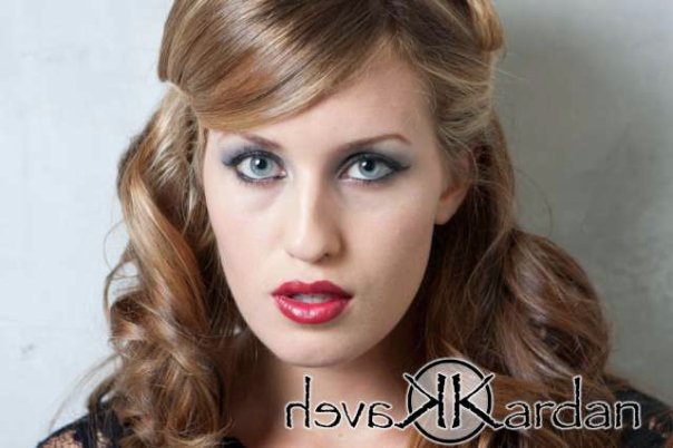 Female model photo shoot of Kayla hair and makeup