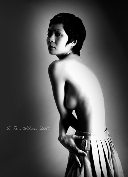 Female model photo shoot of Thuan by TomWilson in Reston, VA