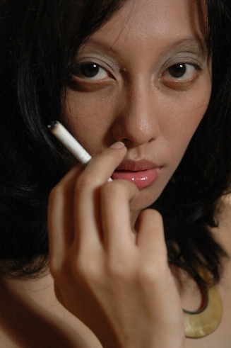 Female model photo shoot of azzanee in Bandung, Indonesia