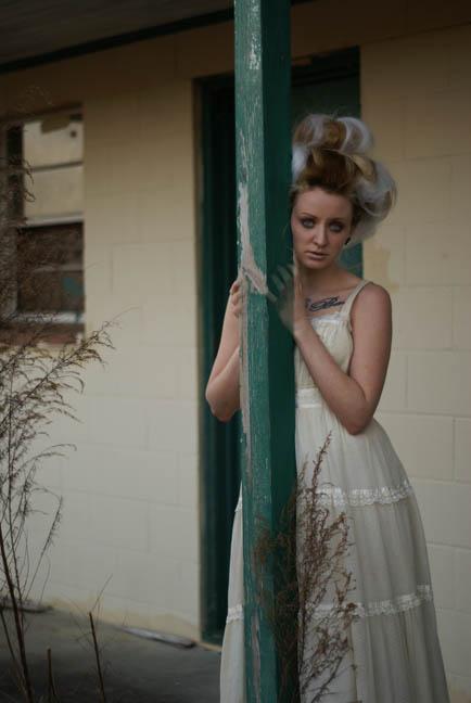 Female model photo shoot of Karina Ann by K R Bernot Photography in Jacksonville, NC, hair styled by Melissa Mc Manus