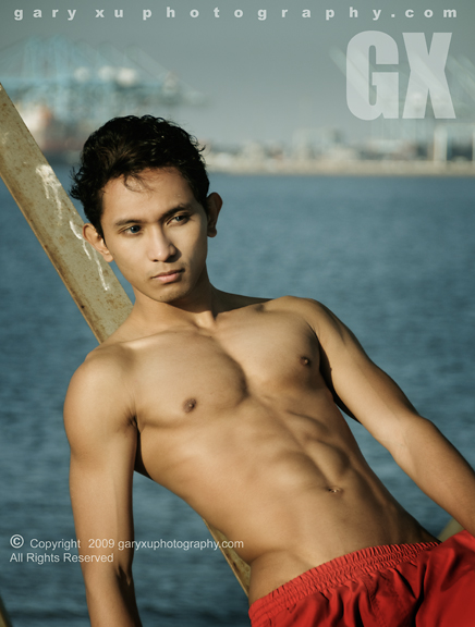 Male model photo shoot of Geo Lubaton in San Pedro Beach, LA