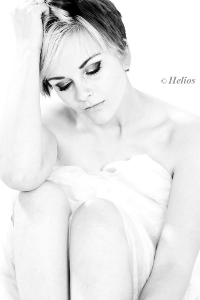 Female model photo shoot of Demingo Mango by Helios Photo in studio