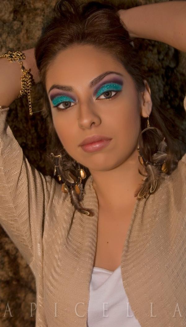 Female model photo shoot of Stephanie the MUA and Sandy Adalyn by AlbertsPhotography, makeup by Stephanie the MUA