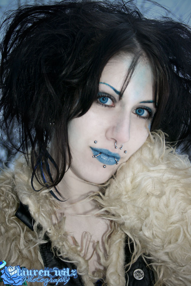 Female model photo shoot of Tragicat by LaurenWilzPhotography in Picnic Point, Madison, WI, makeup by Ren Wilz MUA