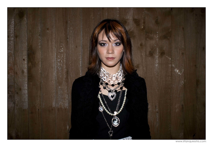 Female model photo shoot of Mabet Elizabeth by Irfan Qureshi in London 2008