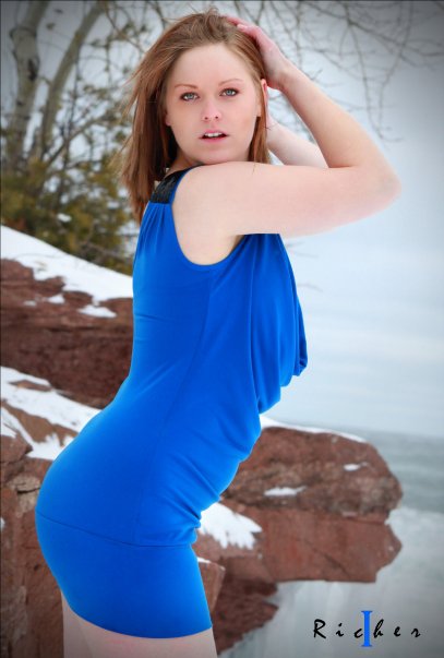 Female model photo shoot of Elle Megan by J Downey Richer in Marquette Mi