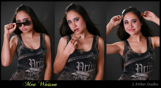 Female model photo shoot of Mea Watson by J Arthur Studios