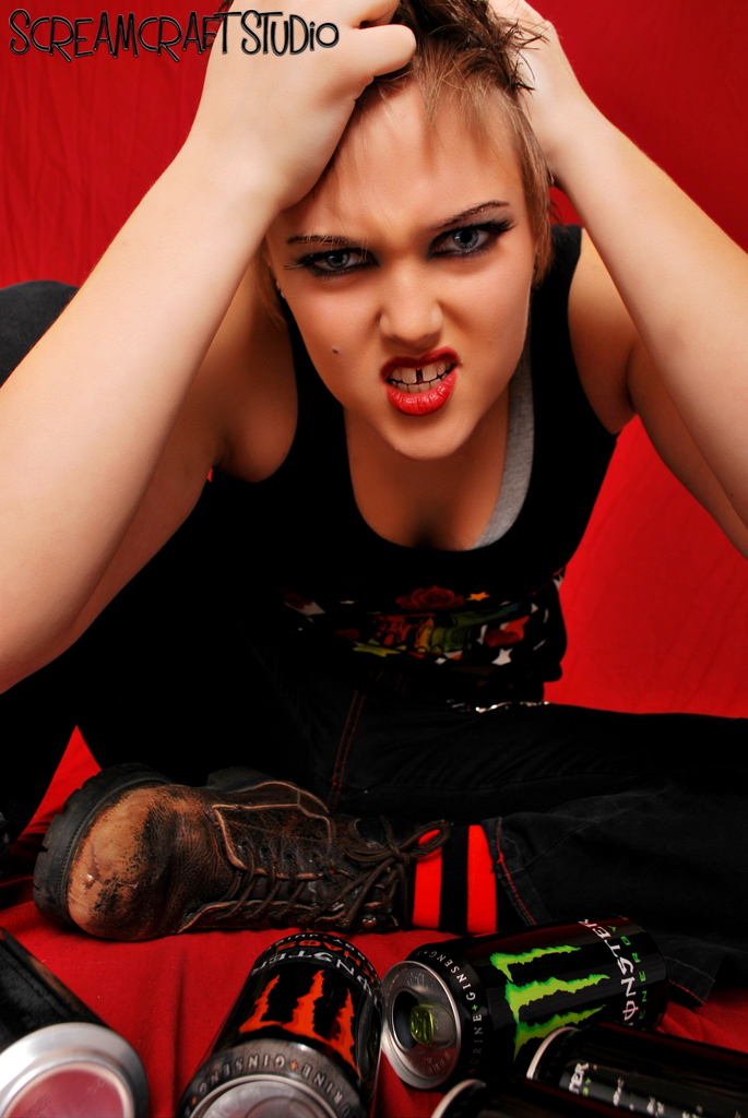Female model photo shoot of Lidda Nit by ScreamCraft Studio in Scream Craft StudioÂ©, makeup by SindeeNyte MUA
