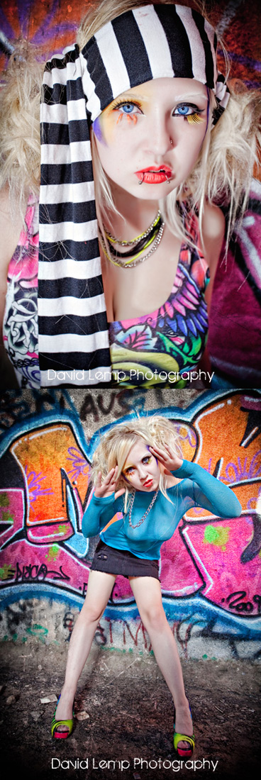 Male and Female model photo shoot of David L Photography and XlcrMoon, makeup by Lauren Marler Thomas