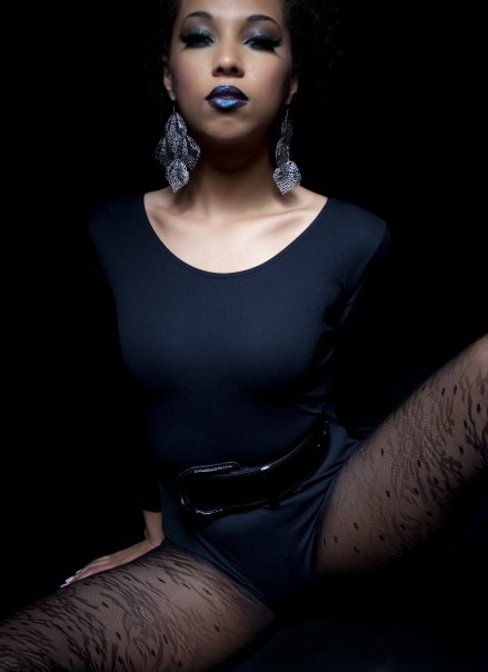 Female model photo shoot of Jay R Jackson by UrbanKandy, makeup by EYE AM BEAUTY
