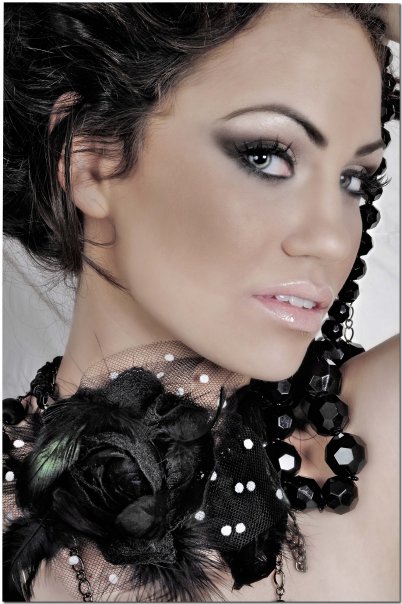 Female model photo shoot of DIME Image Studio in San Jose, Ca, makeup by Joli de Jackie
