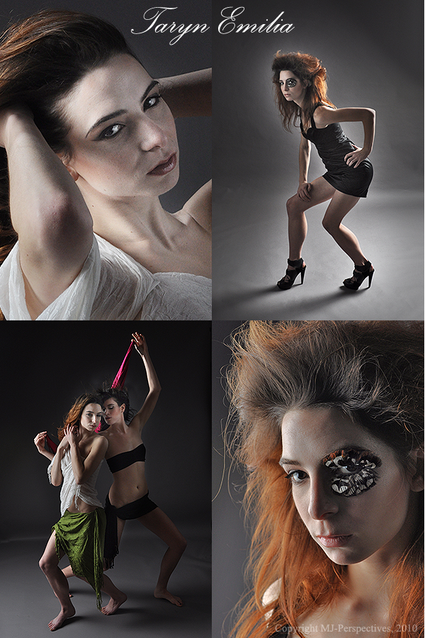 Female model photo shoot of TarynEmilia by MJ-Perspectives, makeup by JennyV Make up