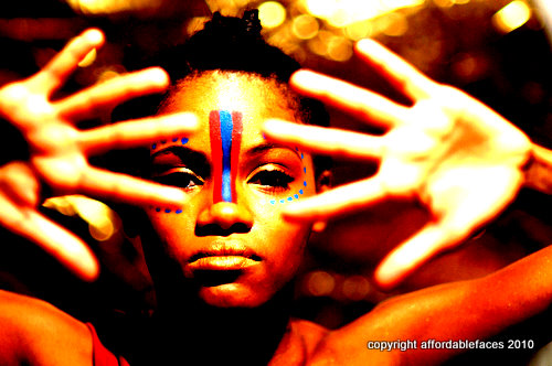Female model photo shoot of Affordable Faces Makeup by Perfect7Photography