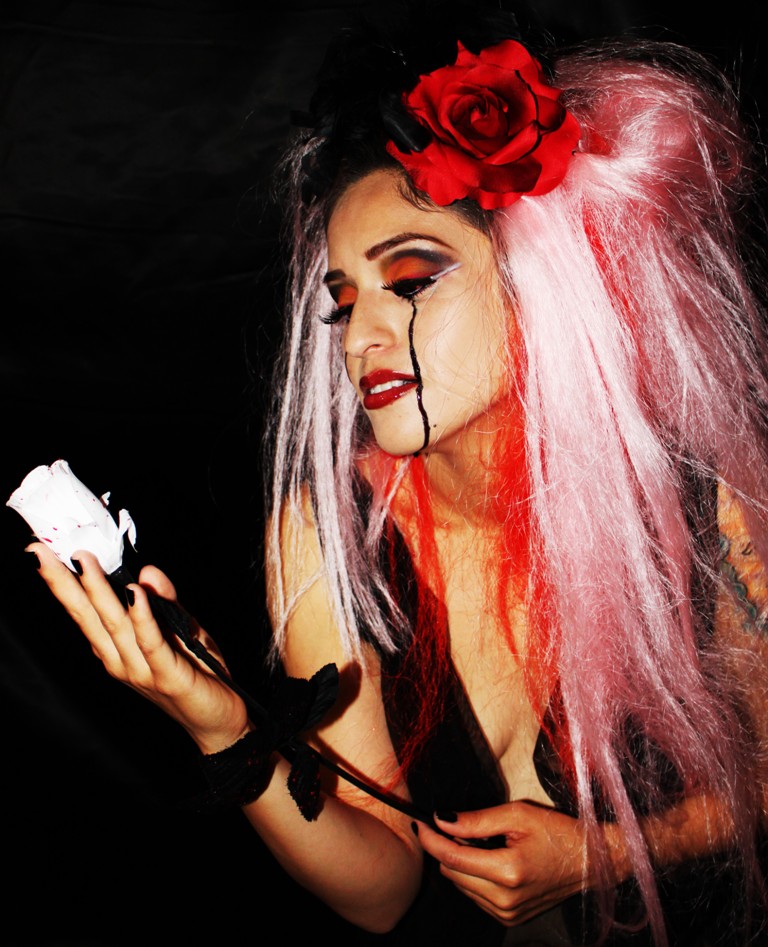 Female model photo shoot of Fatima Alarcon in Las Vegas, NV, makeup by Conny Wissenback