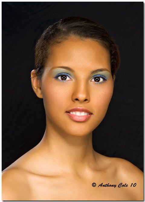 Female model photo shoot of makeupbymzbasora