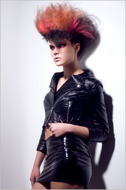 Female model photo shoot of Kassandra Merritt by picturephoto, makeup by Giancarlo Intini