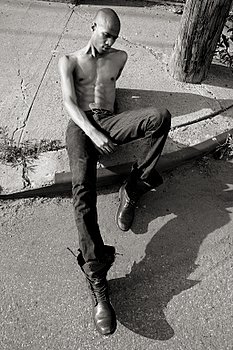 Male model photo shoot of kykurtcordner in bklyn