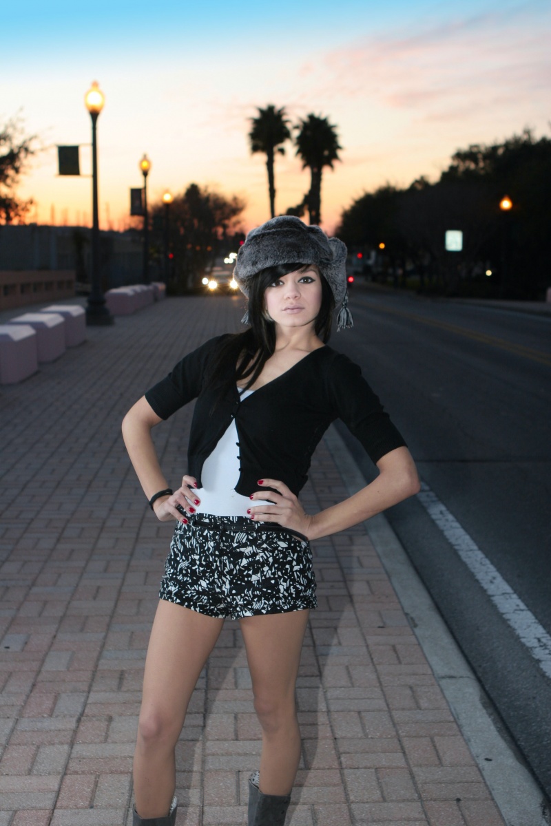 Female model photo shoot of Bianca Tina Grace in Downtown Port Richey