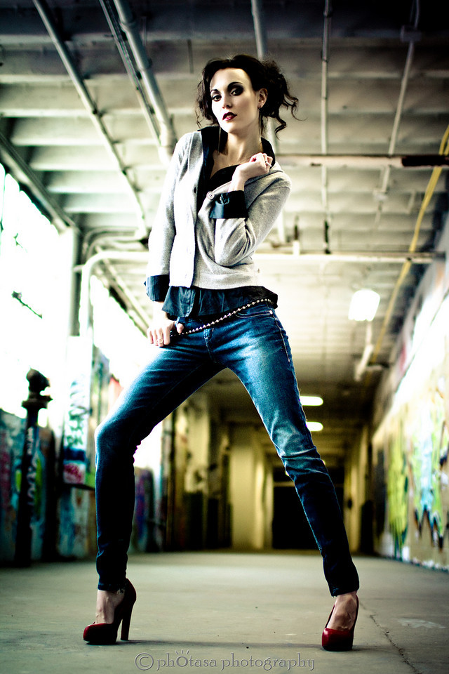 Female model photo shoot of Dani West by Photasa Photography in Russell Industrial center