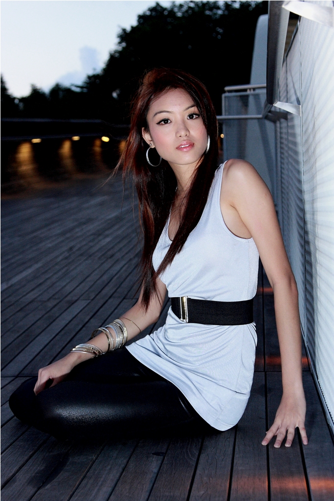 Female model photo shoot of Kyla TYY in Singapore