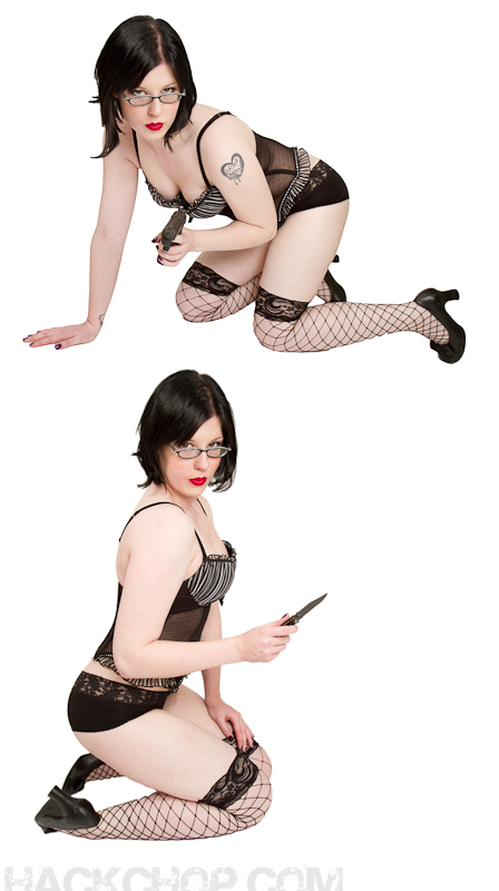 Female model photo shoot of Cat Cadaver by EJH PHOTOART in Toronto, makeup by Kathleen Vee