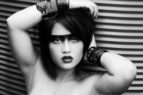 Female model photo shoot of Ashley Celestial Shine by Honeyrock Photography, makeup by Jade Sheree Artistry 