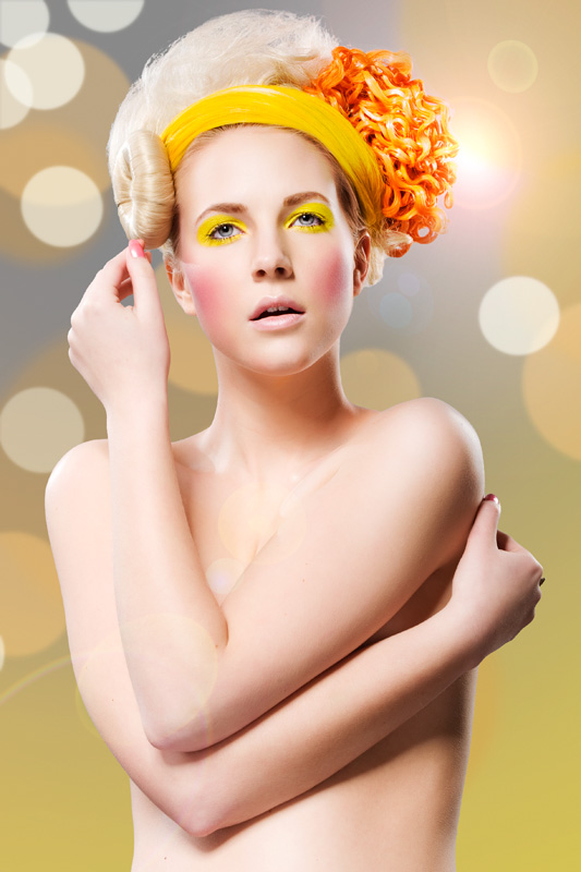 Female model photo shoot of Philippa Make-Up and Alicia_portfolio by Richard Monsieurs