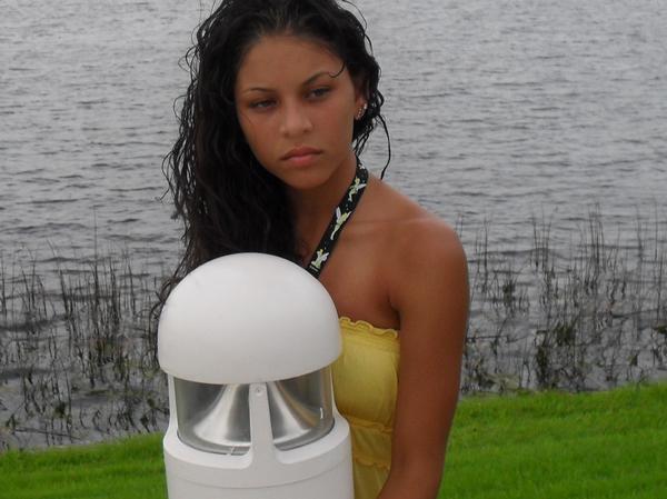 Female model photo shoot of Rae Hernandez in Florida (the lake by down town disney)