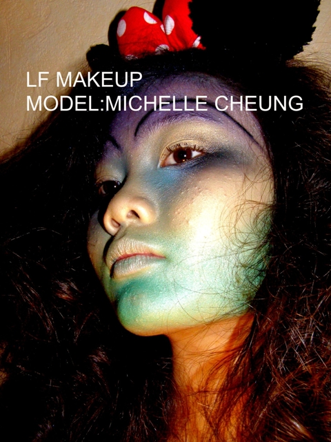 Female model photo shoot of LF MAKEUP and Michelle Cheung