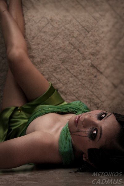 Female model photo shoot of Nirupa Railady by Metoikos Cadmus, makeup by eddie make up artist