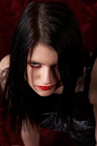 Female model photo shoot of sadistic vengance