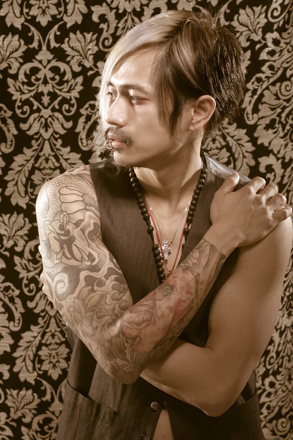 Male model photo shoot of Tardive Dyskinesia by Lotus Josephine Studios