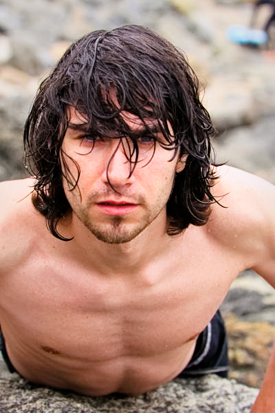 Male model photo shoot of Alexander Novikov by Jeff Higgins Photo in Malibu, CA