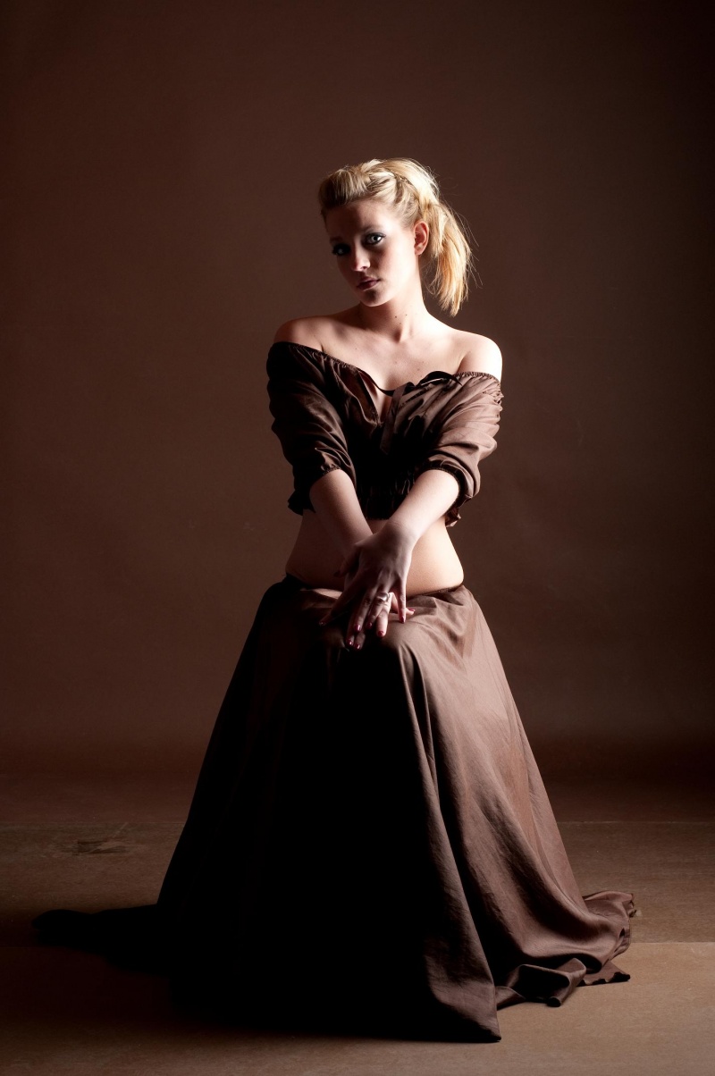 Female model photo shoot of Chanell Cristine in Studio-Overland Park KS