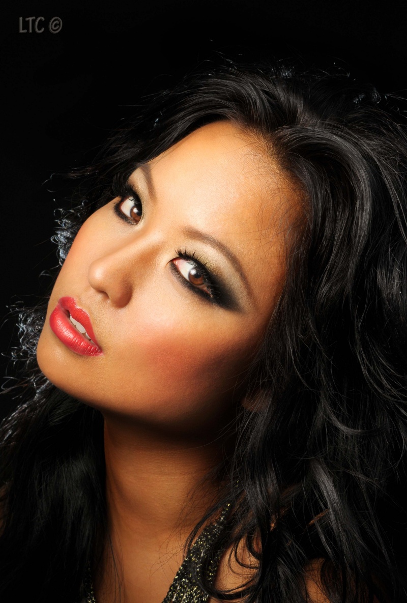 Female model photo shoot of Diva Foto, makeup by Tina Vu