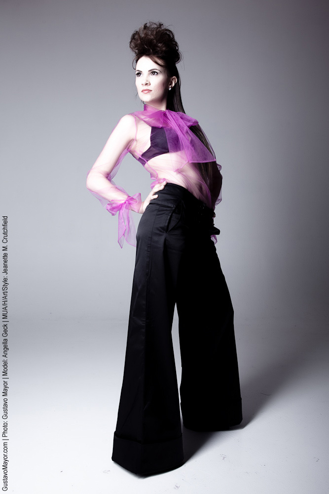 Female model photo shoot of Angella Rae by Gustavo Studio in DK3 Studios, makeup by Jeanette Crutchfield