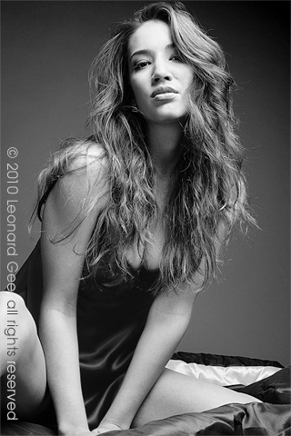 Female model photo shoot of Alyssa Marquez by Leonard Gee Photography