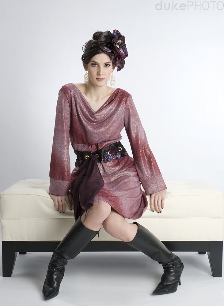Female model photo shoot of Tiana Vera  by duke photo, clothing designed by KaiT by Kaitlyn Thomas