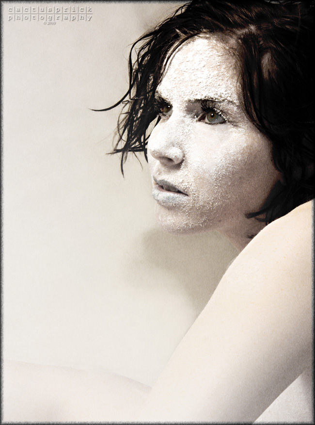 Female model photo shoot of Elle Suzanne by cactusprick, makeup by Rachel Bush